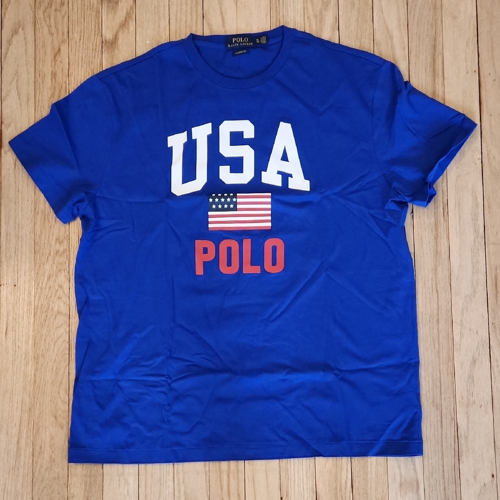 Polo USA Flag T-Shirt